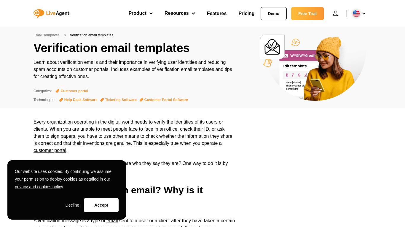 Email templates - Knowledge Base