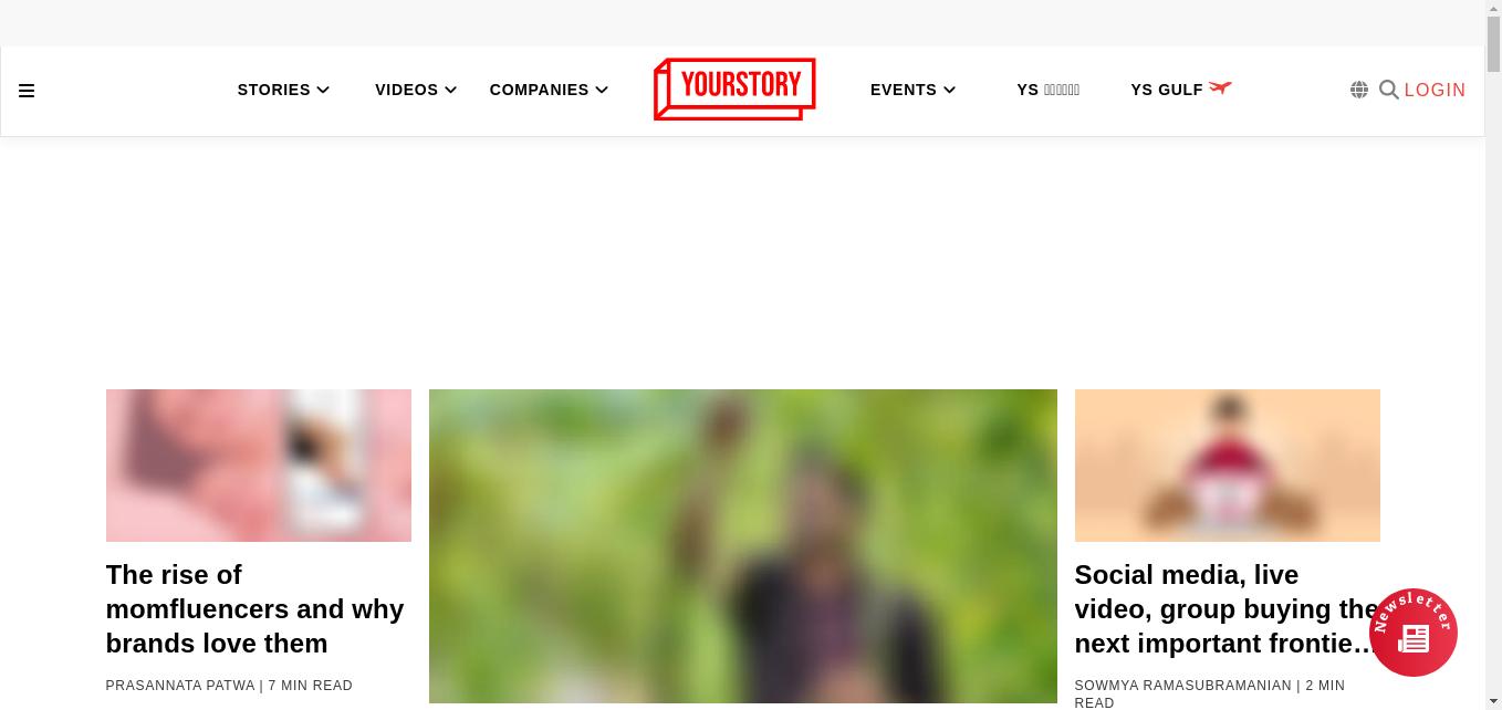YourStory.com is India’s biggest platform dedicated to foster the startup ecosystem via entrepreneurship related stories, resources, products, research reports and more