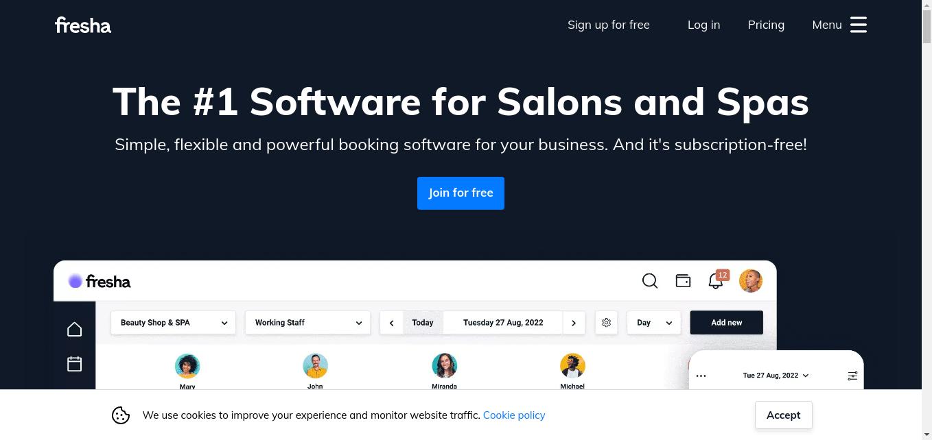 Best salon software, top salon software, free salon software, salon pos, spa software, booking system for hair salons, scheduling software, beauty salons with advanced appointment scheduling, Online Booking, appointment reminders, client CRM, POS, products, business reporting, payroll and much