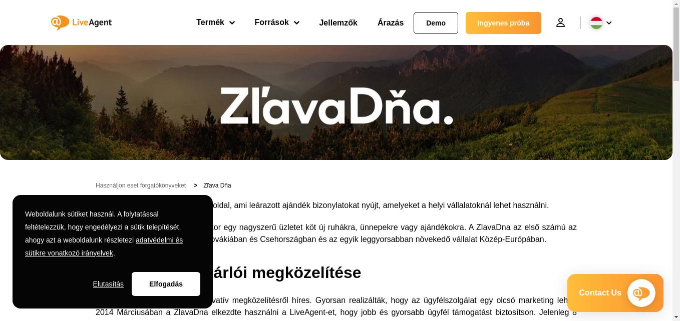 A Zľava Dňa egy szlovák e-bolt, ami napi ajánlat termékeket, szolgáltatásokat kínál és ajándékokat akár 90%-os leárazásokkal. Olvasson többet róluk.