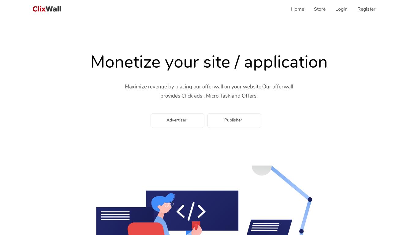 Monetize your website , Advertise your website
