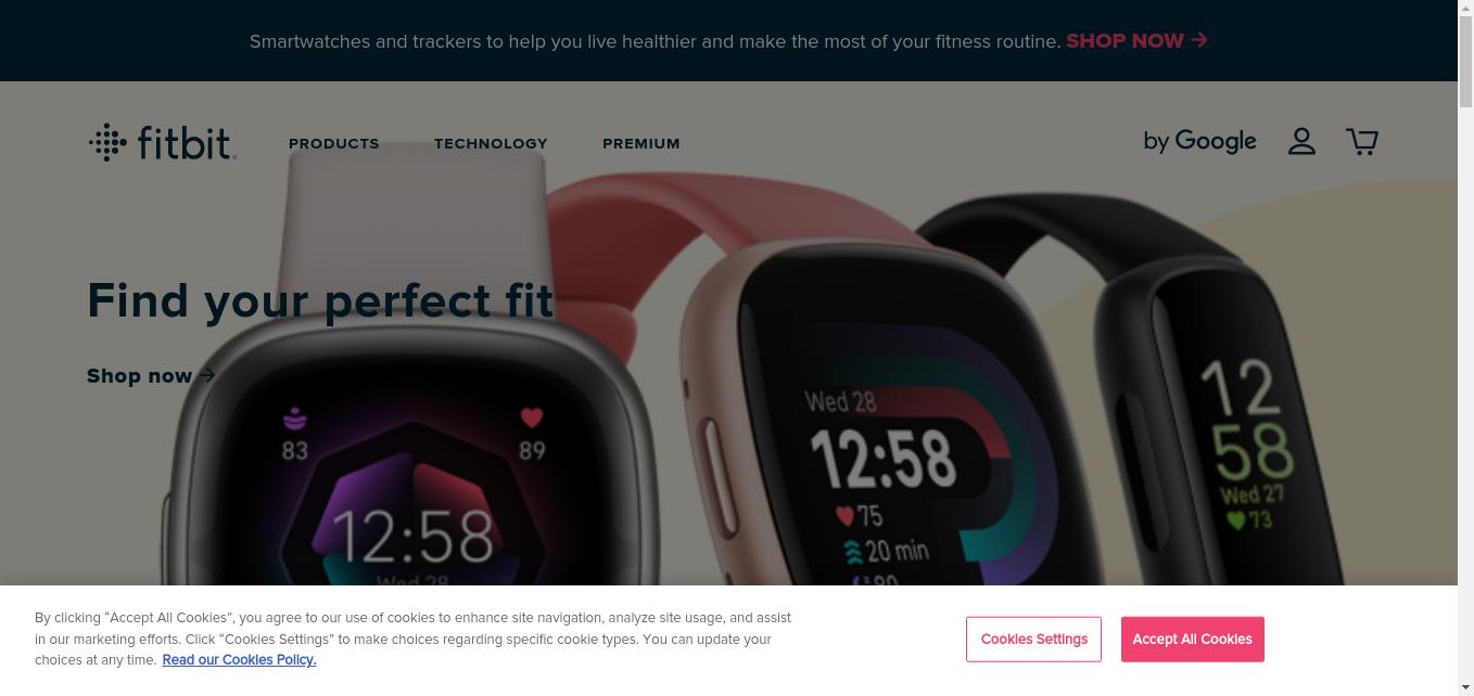 The given text appears to be an error message or notification related to a shopping cart for purchasing a Fitbit membership. There is no clear indication of any health or research-related content in the text.