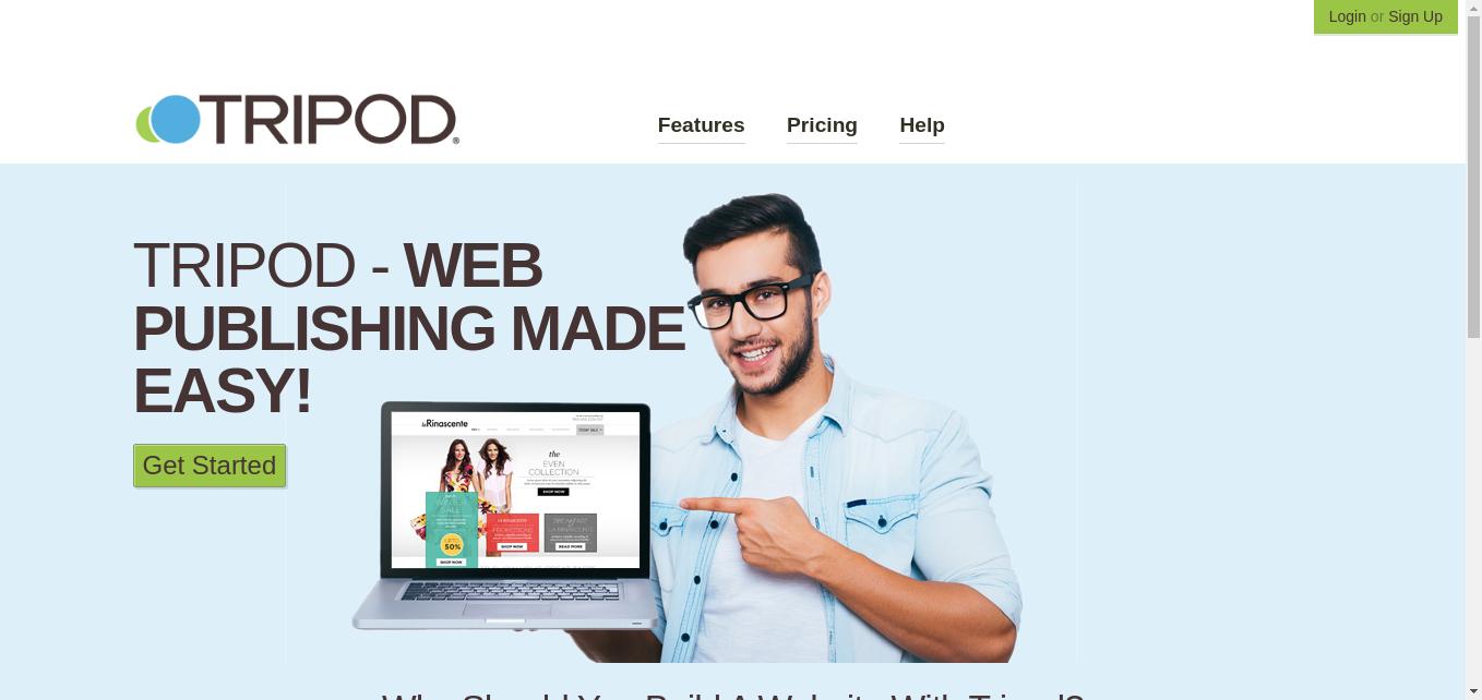 Build a free website with our easy to use, free website builder.  Find web hosting, domain registration, email and more at Tripod.com.