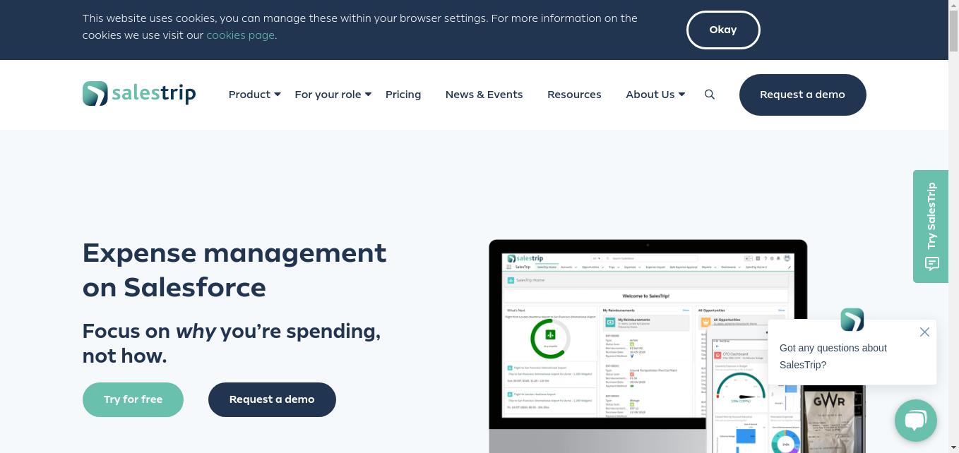 The only expense management software on Salesforce. Focus on why you’re spending, not how, by combining your travel and expenses with revenue data.