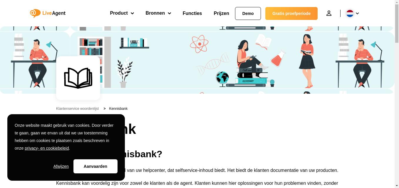 Lees meer over de kennisbank van LiveAgent. Kennisbank is een essentiële tool om uw klanten offline te ondersteunen.