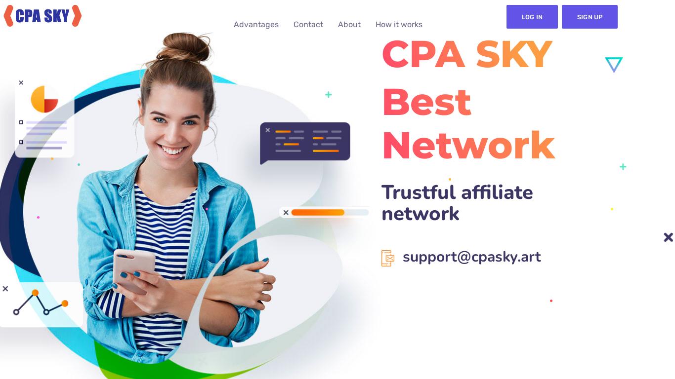 CPA Sky – Best CPA Affiliate Network
