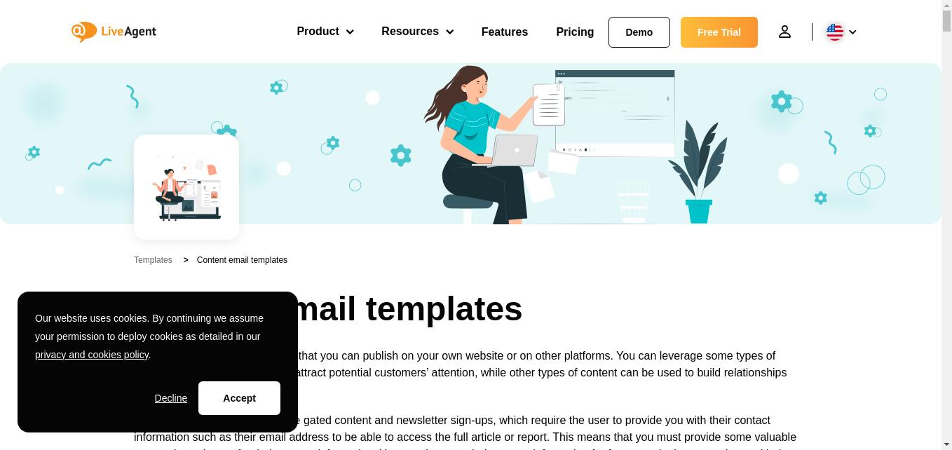 Bookmark this page to save all content email templates in one place, including templates for webinar invites, must-read emails, and newsletters.