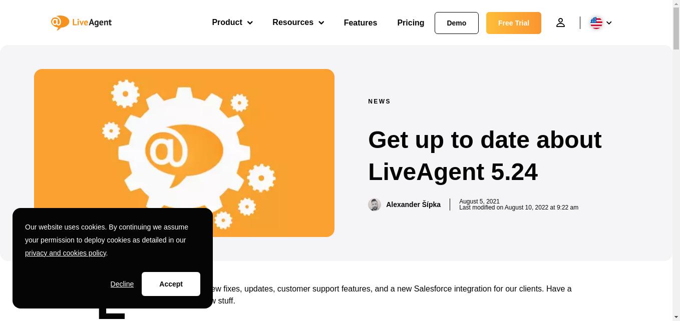 LiveAgent 5.24 brings new Salesforce integration for our clients and new features! Have a look at some of the new stuff.