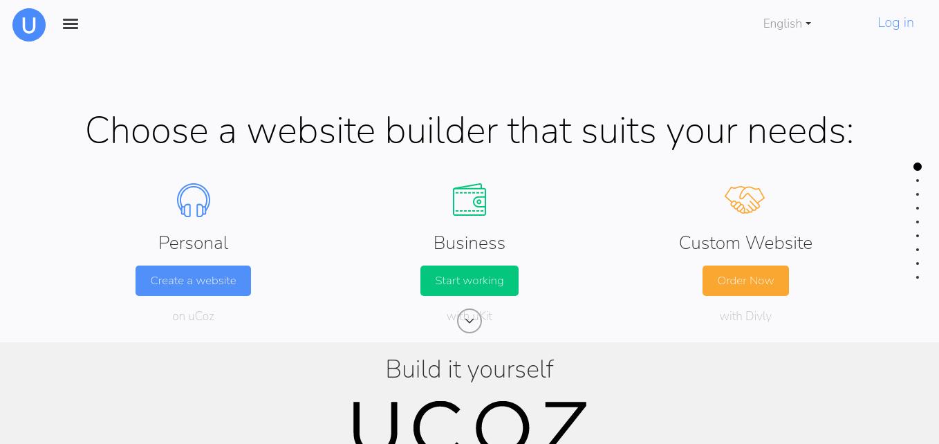 How to make your own website? By yourself! With the uCoz website builder it's easy and virtually free.