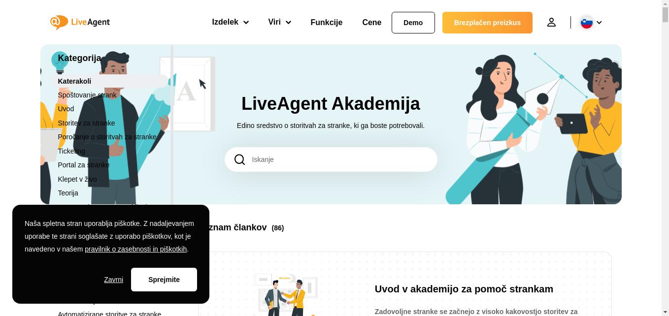 Would you like to improve your knowledge about customer service? Check out our extensive guides, tips & tricks inside LiveAgent academy.