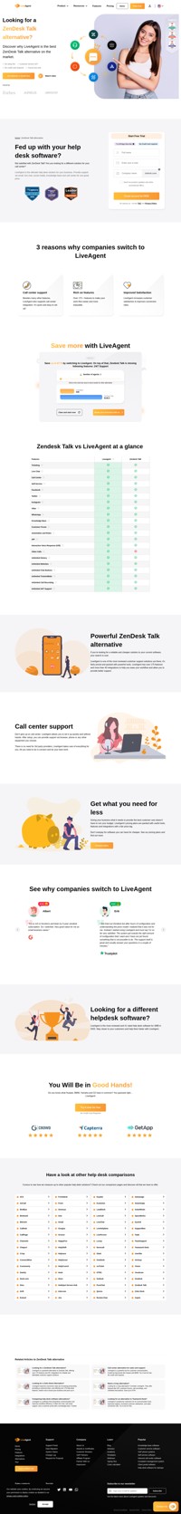 Liveagent is the ultimate help desk solution for your business. Liveagent provides support via email, live chat, social media, knowledge base and call center for one great price. Choose one from our three paid plans or pick out separate features to customize your help desk.