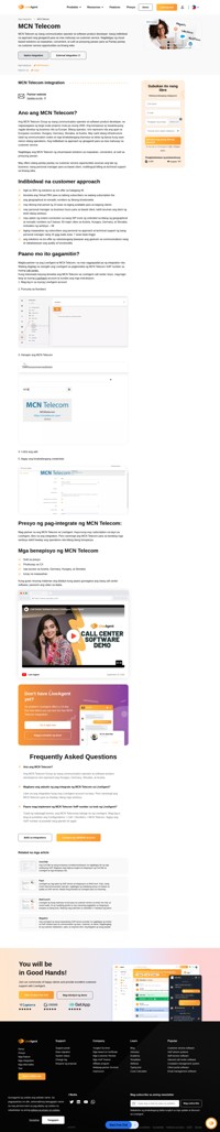 Ang pag-integrate ng MCN Telecom VoIP number ninyo sa LiveAgent call center ay sobrang dali lang kung susundin ang mga simpleng hakbang na ito.