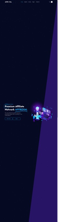 Affroyal is  Premium CPA Network that contains premiums offers based on CPL, CPC and CPA. Traffic Firenly smart links system and the echo system that protect our Advertisers from the Fraud. There is no limit for conversions and offers for long and lifetime