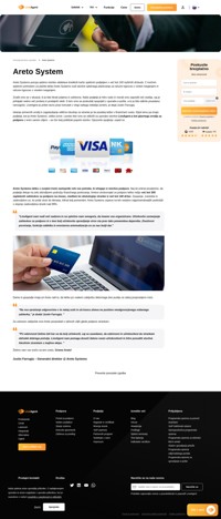 Areto Systems ponuja spletno storitev obdelave kreditnih kartic spletnim podjetjem v več kot 140 različnih državah. Preberite si v članku, zakaj so izbrali ravno storitev LiveAgent.