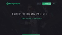 Binany affiliate program. High CPA rates. RevShare up to 50%. Do you want to connect? Write to our manager!