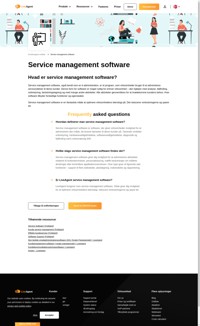 Service management software er et program, som virksomheder bruger til at administrere serviceydelser til deres kunder. Service management software er en fantastisk måde at optimere virksomhedens teknologi på.
