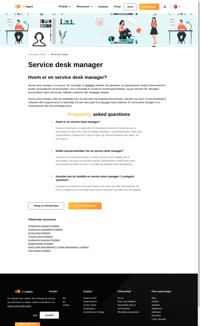 Service desk manager er en person, der overvåger en helpdesk-software. De garanterer, at supportydelser hurtigt vil blive leveret til kunder.