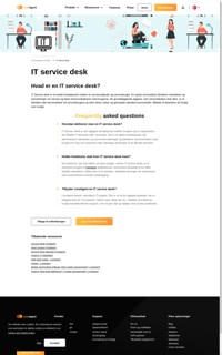 IT service desk er et enkelt kontaktpunkt mellem en tjenesteudbyder og tjenestebruger. IT servicedesk håndterer hændelser og anmodninger.