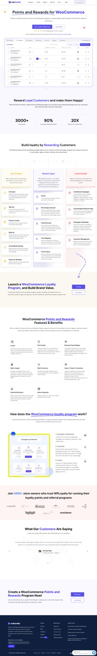 WPLoyalty is a WooCommerce loyalty plugin that allows businesses to create a rewards program to build customer loyalty and increase sales. Customers can earn points and rewards through purchases, referrals, social shares, and reviews. The plugin also features levels, point expiry, and multilingual and multi-currency support. Additionally, the plugin provides a rewards panel widget and email notifications. WPLoyalty has received positive reviews from customers and boasts a high retention rate and return on investment.
