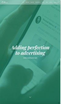 Adding perfection to advertising