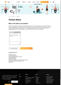 Live vertegenwoordigers kunnen eenvoudig tickets delen door gebruik te maken van de interne live chat. Als een vertegenwoordiger een juist ticket-ID gebruikt, wordt er automatisch een hyperlink naar gemaakt.