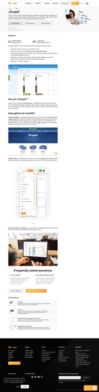„Drupal“ integracija, skirta „LiveAgent“, leidžia jūsų svetainėje patalpinti tiesioginio pokalbio mygtuką. Greičiau konvertuokite lankytojus ir atsakykite į jų klausimus per bilietų sistemą.