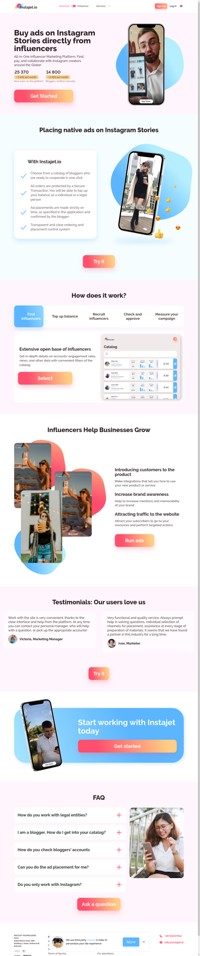 All-in-one Influencer Markeitng Platform. Find influencers and promote your products via native ads in Stories. Influencer database.