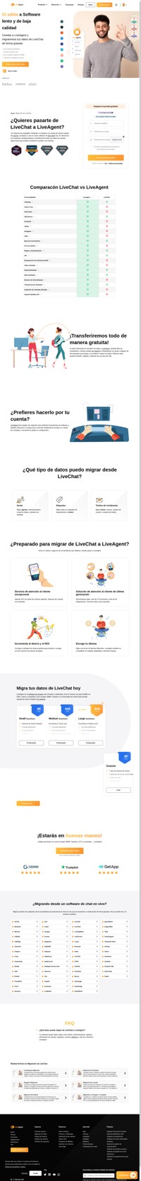 ¿Quieres migrar tus datos de LiveChat a LiveAgent? Haz igual que compañías como Huawei, BMW, Yamaha y O2 para proporcionar soporte de primera clase.