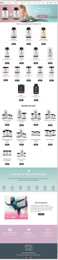 PROTEA NUTRITION PRODUCTS