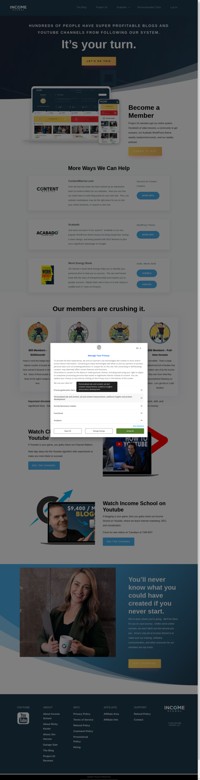 Project 24 members get our entire system.  Hundreds of video lessons, a community to get answers, our Acabado Wordpress theme, weekly mastermind events, and