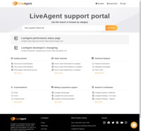 LiveAgent support portal